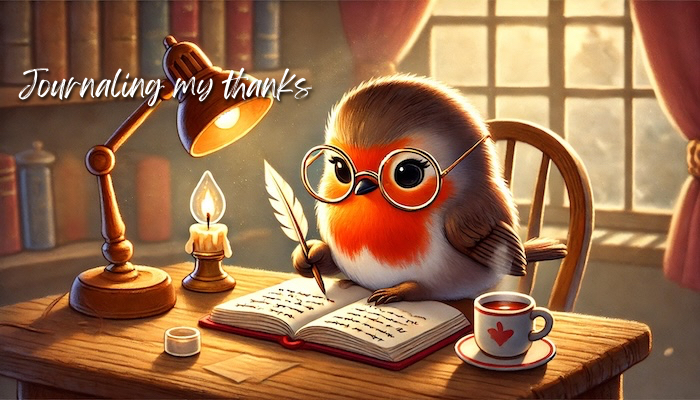 robin giving thanks