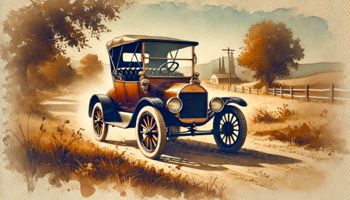 red model t