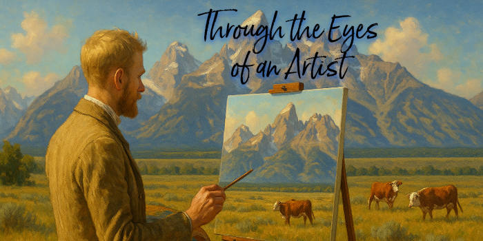 artist at work